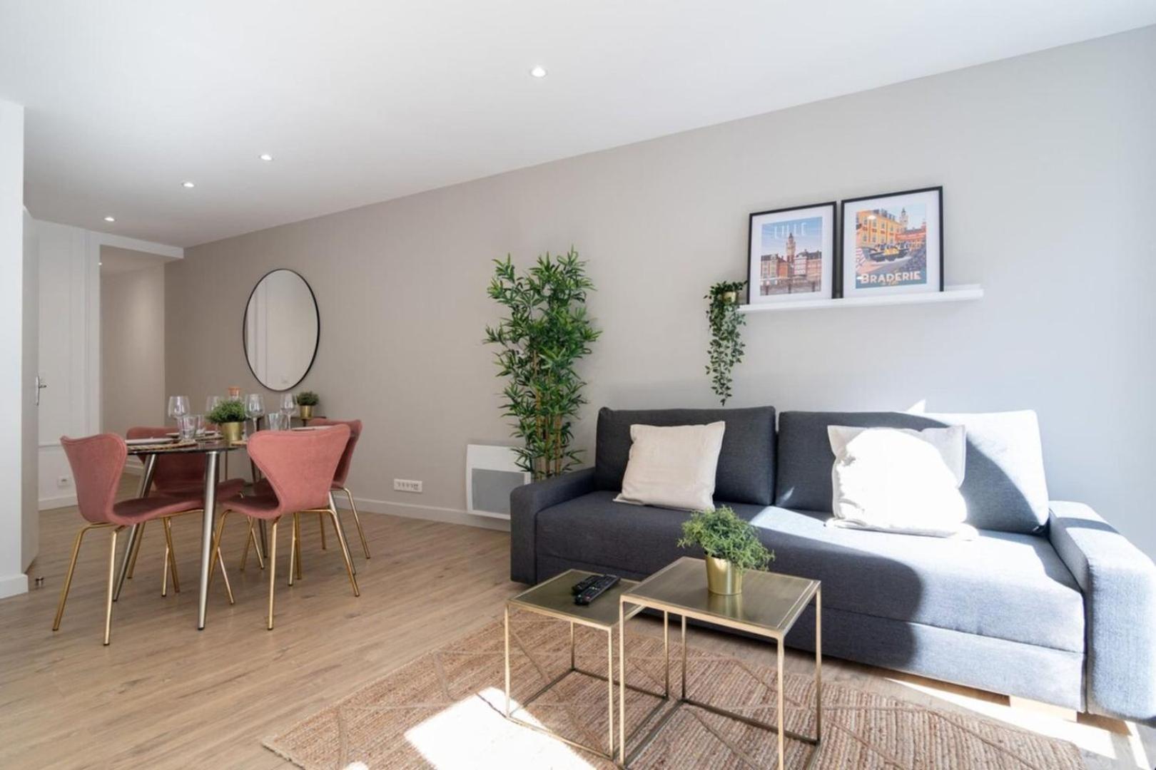 Hypercentre -Apartment In Pedestrian Zone Lille Luaran gambar